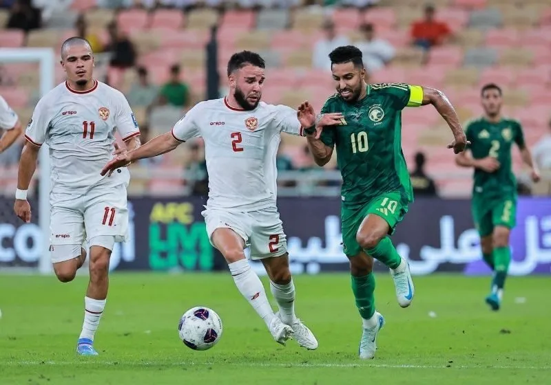 Indonesia đấu với Ả Rập Xê Út